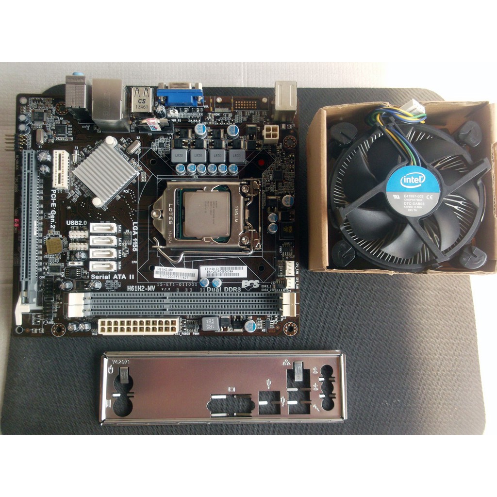 Paket Intel Pentium G640 Dan ECS H61H2-MV Mini-ITX