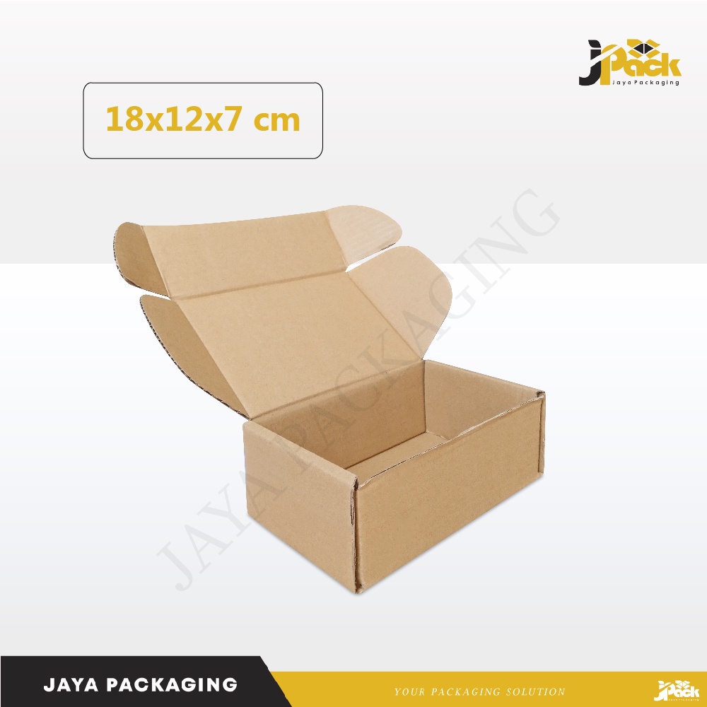 

Box 18x12x7 (MBody) Kardus/Karton/kemasan/paking/polos/Hampers/Boxonlineshop/GiftBox/tinggi7