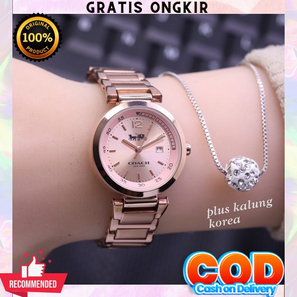 Jam Tangan Wanita Murah Elegan Mewah Kecil Water Resistant Arloji Wanita Rantai Jam Cewek Anti Air G