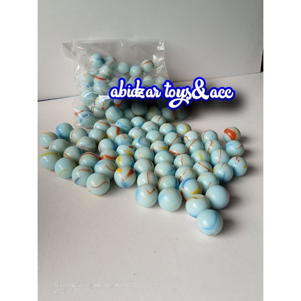 500 gram klereng marmer/klereng motif susu/gundu marmer