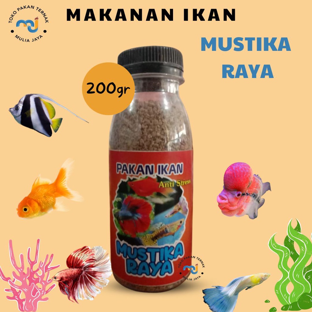 Mustika Raya Makanan Ikan Anti Stress