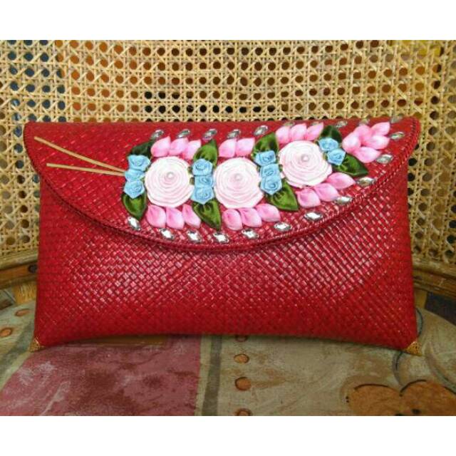 Clutch handbag gold // tas wanita // tas resmi