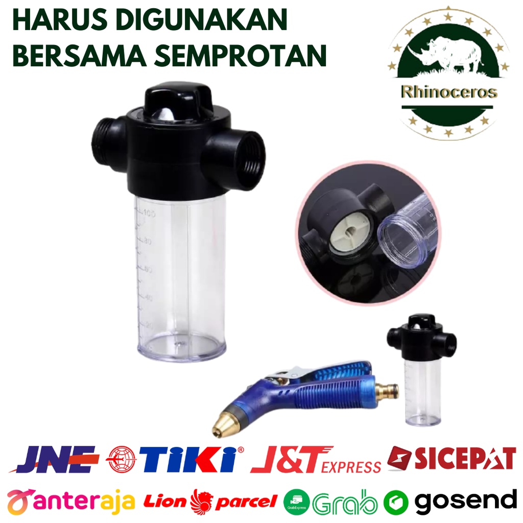 Tempat Sabun Semprotan Panci Busa Semprotan Pistol Multifungsi 100ML