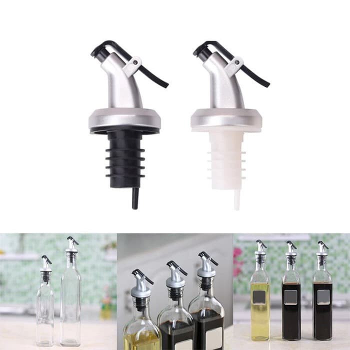 

Wine Pourer Bottle Cap Penutup Botol Minyak Kecap Wijen Minuman Oil On
