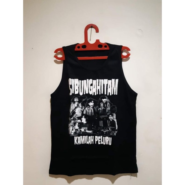 kaos dalam pria band si bunga hitam