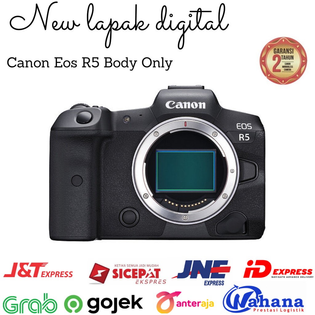 Jual CANON EOS R5 BODY ONLY - GARANSI RESMI | Shopee Indonesia