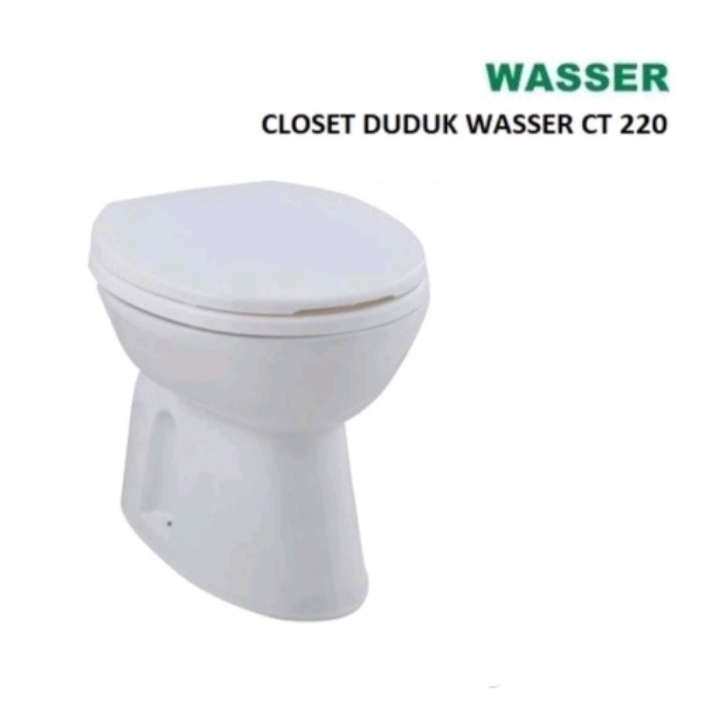 Wasser closed duduk siram sendiri CT'220