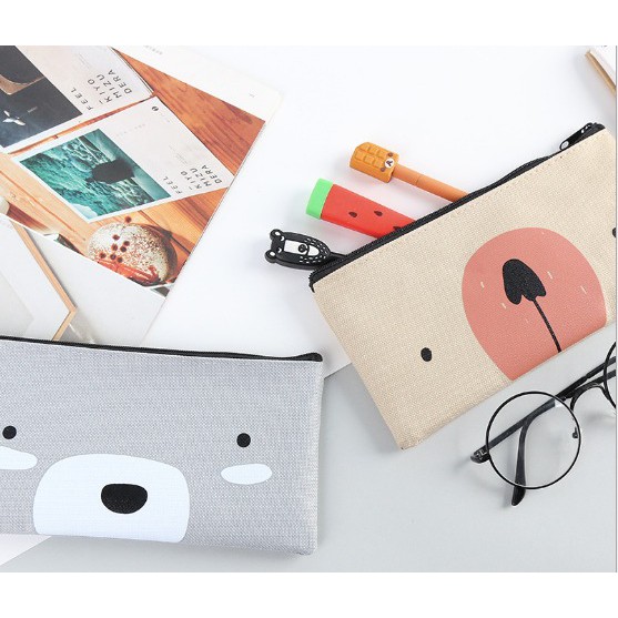 

Kotak Pensil Mura Tempat Pensil Karakter Anjing Lucu Pencil Case Organizer Stationary