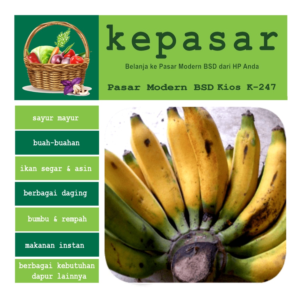 

Pisang Uli 1 sisir