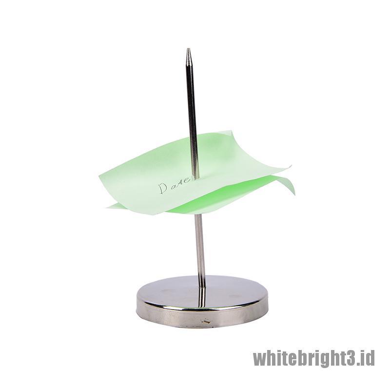 Stick Paku Holder Kertas Memo / Bon / Bon / Catatan Warna Putih Untuk Kantor
