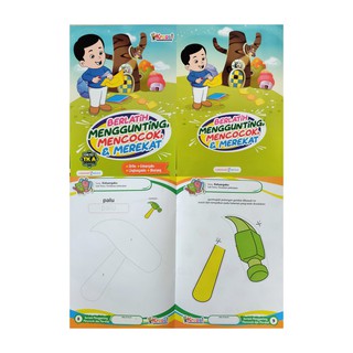 BUKU ANAK - BUKU TK A - KREATIF BERPRESTASI SEMESTER 1 | Shopee Indonesia