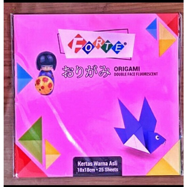 

Kertas Origami Forte Double Side / Kertas Lipat