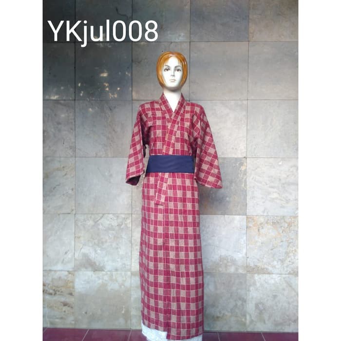 yukata kimono baju adat tradisional jepang samurai ykjul 00841
