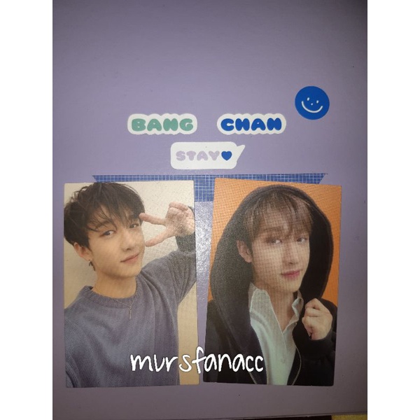 PHOTOCARD BANGCHAN GOLIVE (double side oren + memcop)
