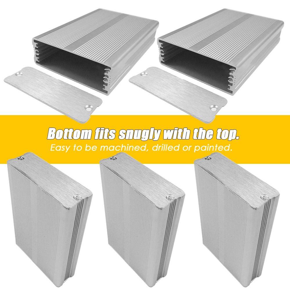 Populer Papan Sirkuit Shell Aluminium100 * 69 * 24mm Tool Electronic Project Box