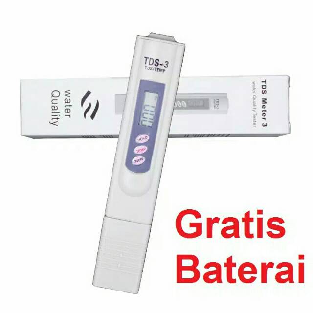 TDS meter Alat ukur kualitas air Alat ukur PPM Alat hidroponik