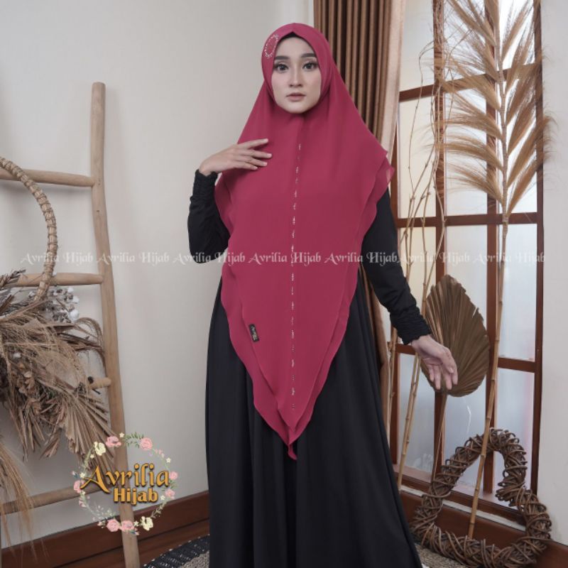 khimar kamila original by avrilia hijab / khimar syari