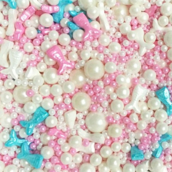 

Ht62D Conveti Spikel, Sprinkle, Gula Taburan Hiasan Kue 20Gram - Ekor Duyung Mix Ht5Hh