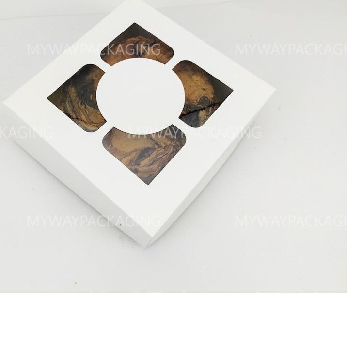 

☝ [10PCS] Dus Kue 22 x 22 x 8 Untuk Dus Roti, Box Donat, Dus Kue Full Laminating ♬