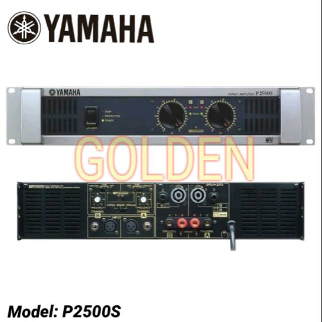 Power Yamaha P2500S Amplifier Yamaha P 2500 S