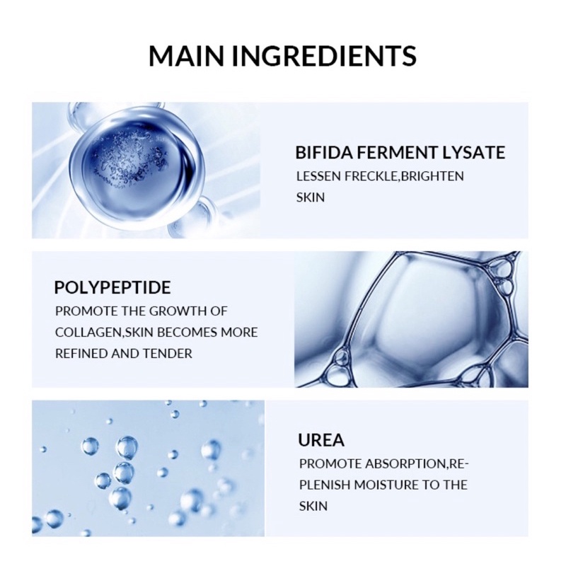 BIOAQUA BOSE POLYPEPTIDE YEAST EMOLLIENT CASE