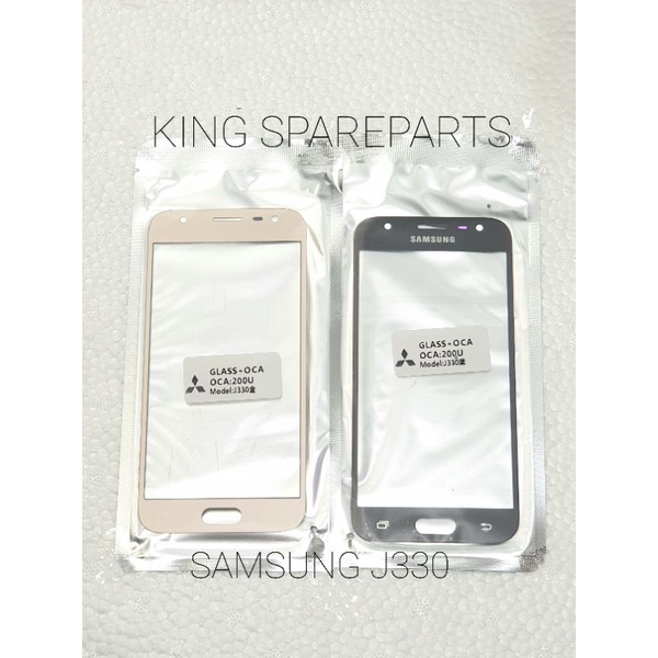 KACA GLASS LCD PLUS LEM OCA SAMSUNG GALAXY J330 J3 PRO ORIGINAL