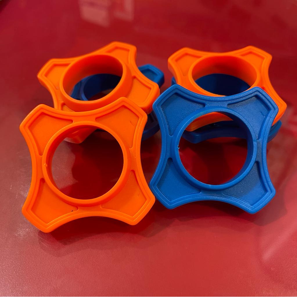 KARET HOLDER MIC MICROPHONE ASLI ORIGINAL BIRU ORANGE KARET GELANG ANTI SLIP PENYANGGA HOLDER RING C