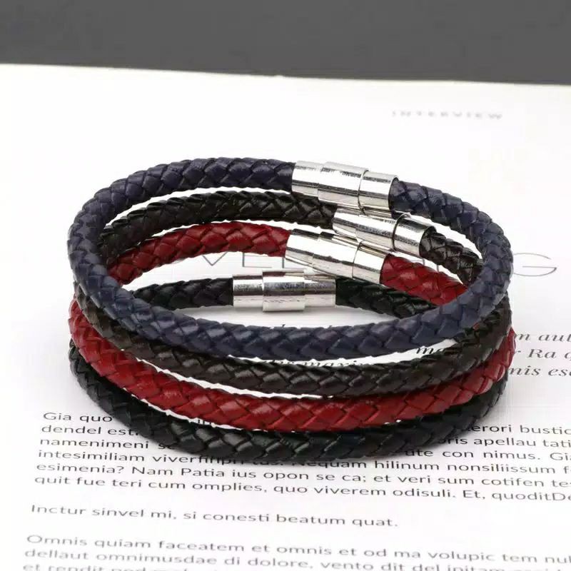 Gelang Tali Lilit Gelang Pandora Kulit Gelang Nama Gelang Kulit