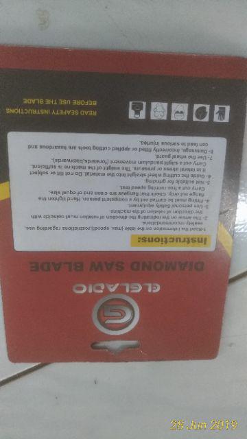 Diamond Wheels/pisau Potong Keramik Basah/kering