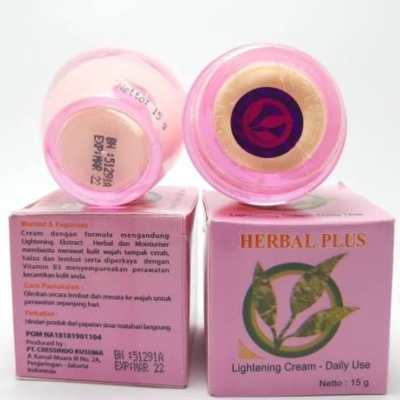 

(COD)CREAM HERBAL BPOM