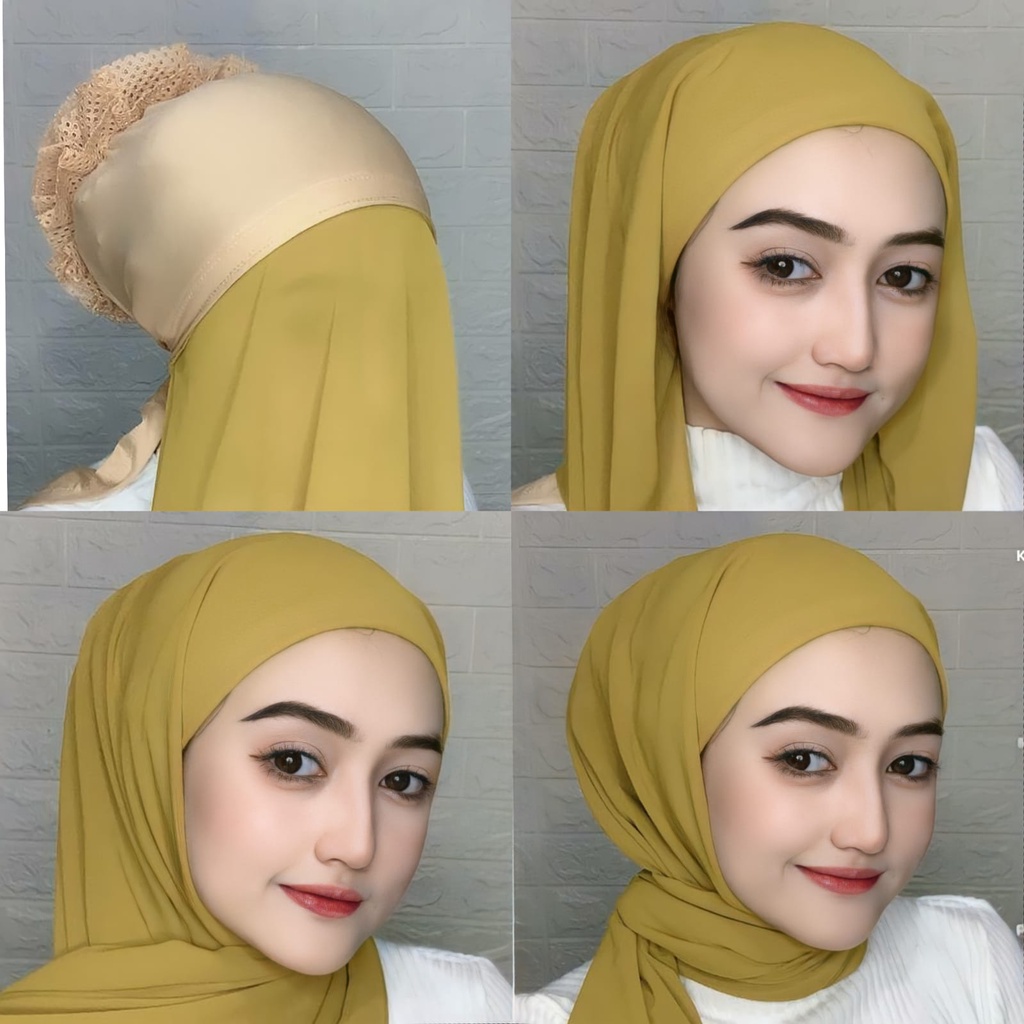 HIJAB JILBAB KERUDUNG PASHMINA CERUTY INSTAN TURKEY CEPOL