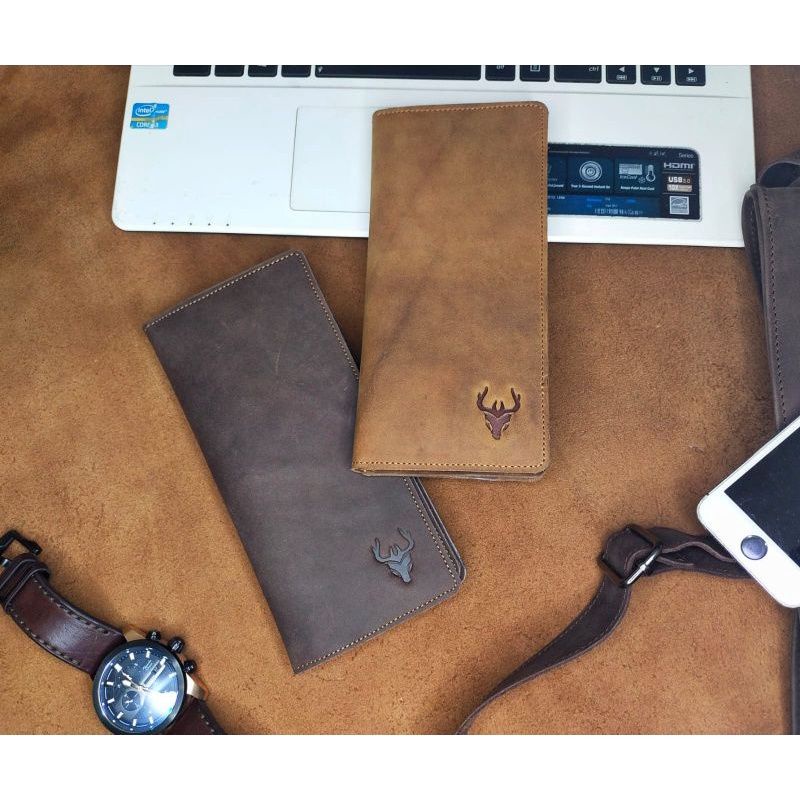 DOMPET KULIT PANJANG CRAZY HORSE