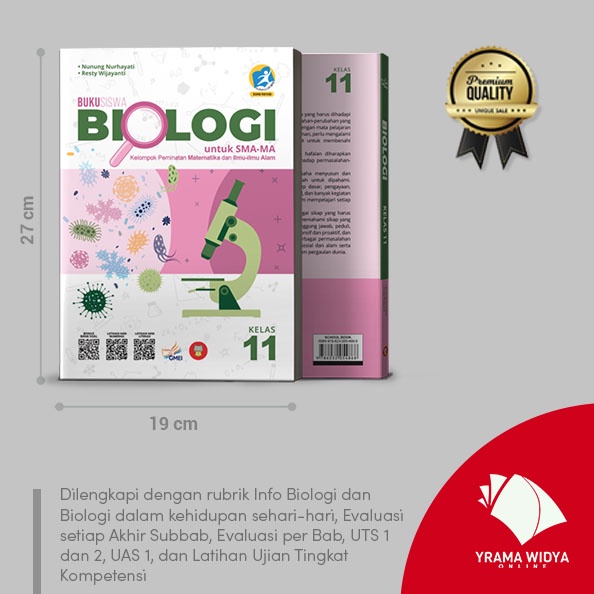 Yrama Widya - Biologi SMA/MA Kelas 11 (Premium)