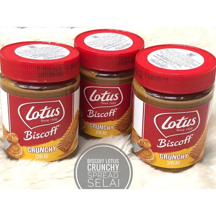 

Termurah Lotus Biscoff Crunchy Spread Smooth Belgia selai jam import Butter Car Murah