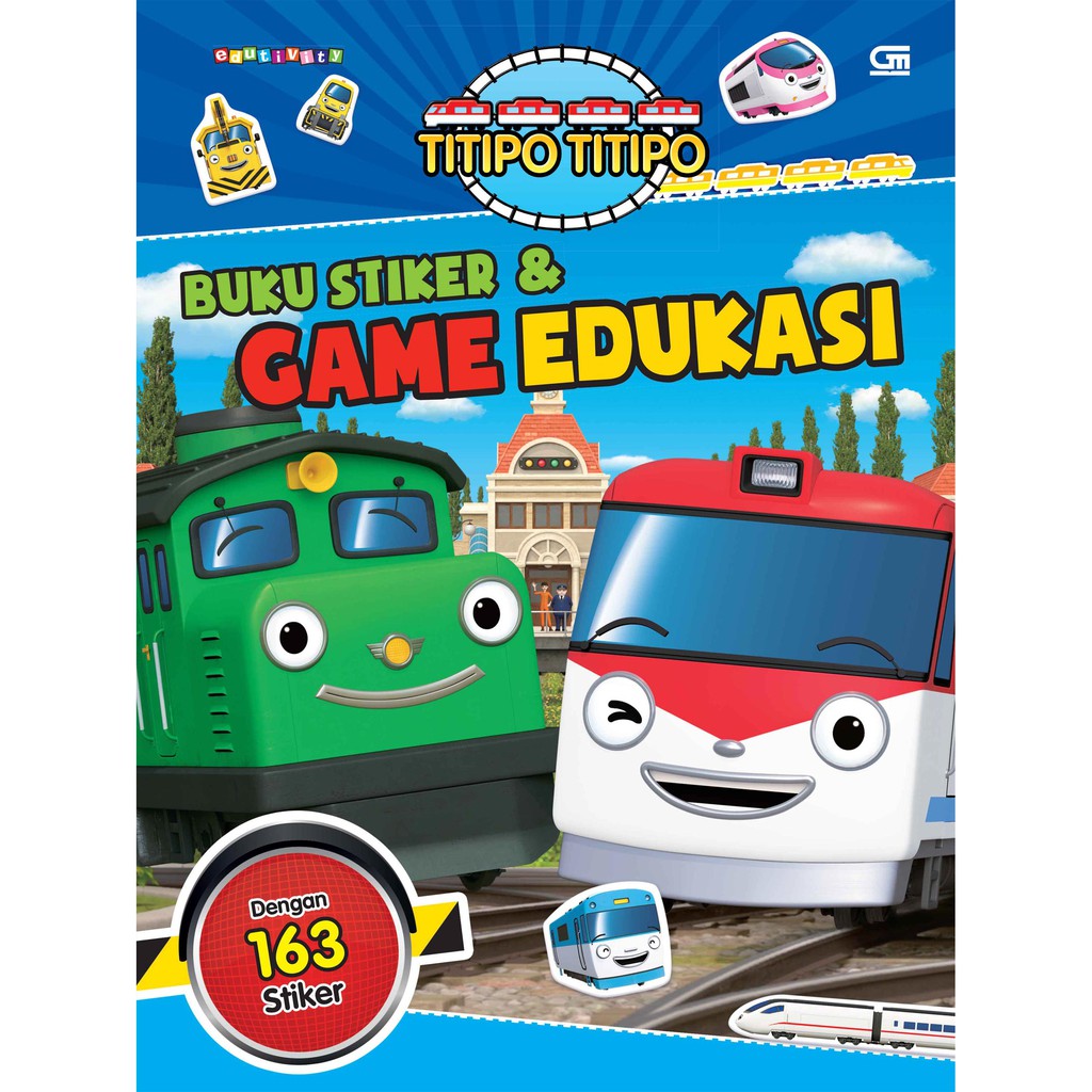 Titipo: Buku Stiker & Game Edukasi