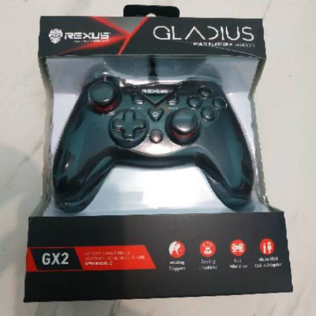 Rexus Gladius GX2 Pro Stick Gaming Gamepad Controler USB PC Joystick