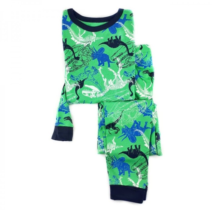 Piyama baju tidur anak laki laki tangan panjang oshkosh dinosaurs Baju Tidur Anak cowok murah