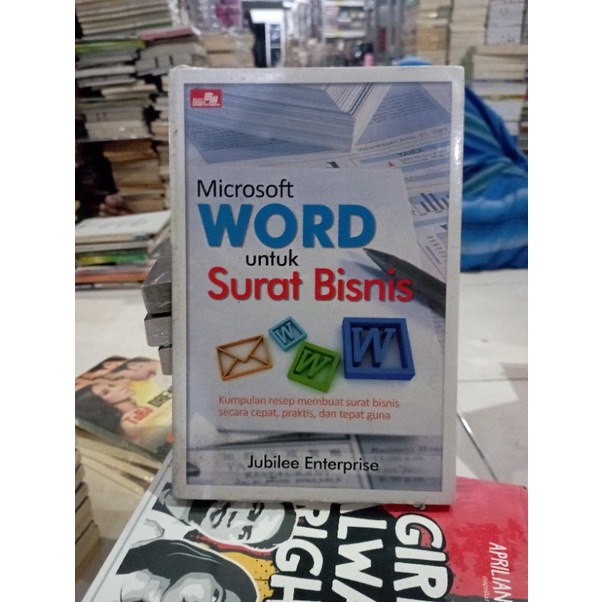OBRAL BUKU KOMPUTER / BUKU PEMOGRAMAN / EXCEL TABEL ANALISIS / MEMBUAT MS EXCEL / VISUAL VIDEO / INTELIGENSI SQL / JAVA NETBEANS / MY SQL / MICROSOFT ACCES / AKUNTANSI / CORELDRAW / MEMBUAT WEBSITE / MICROSOFT OFFICE / GOOGLE / AUTO CAD / MURAH ORIGINAL-MS WORD SURAT BISNIS