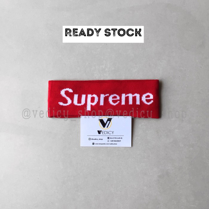 Supreme Headband Red Color