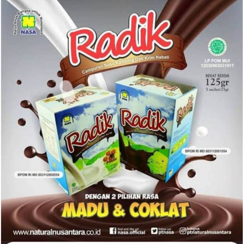 

RADIK susu kambing etawa