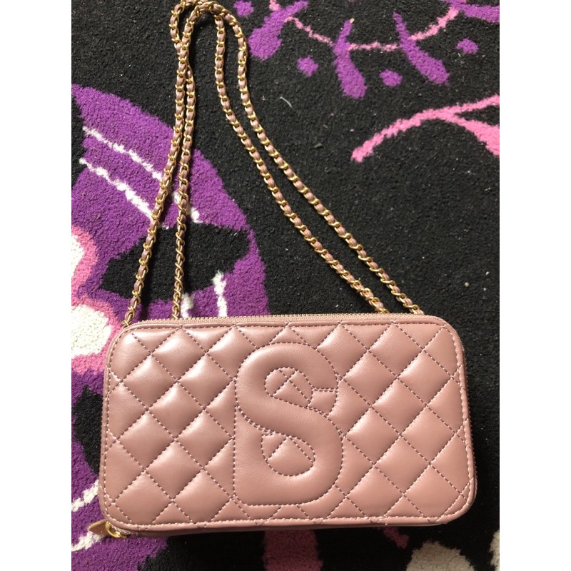 YURA BAG MAHOGANY BUTTONSCARVES