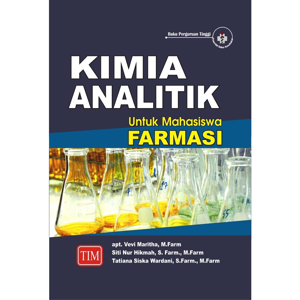 Jual Buku Original Buku Kimia Analitik Untuk Mahasiswa Farmasi Tim Shopee Indonesia