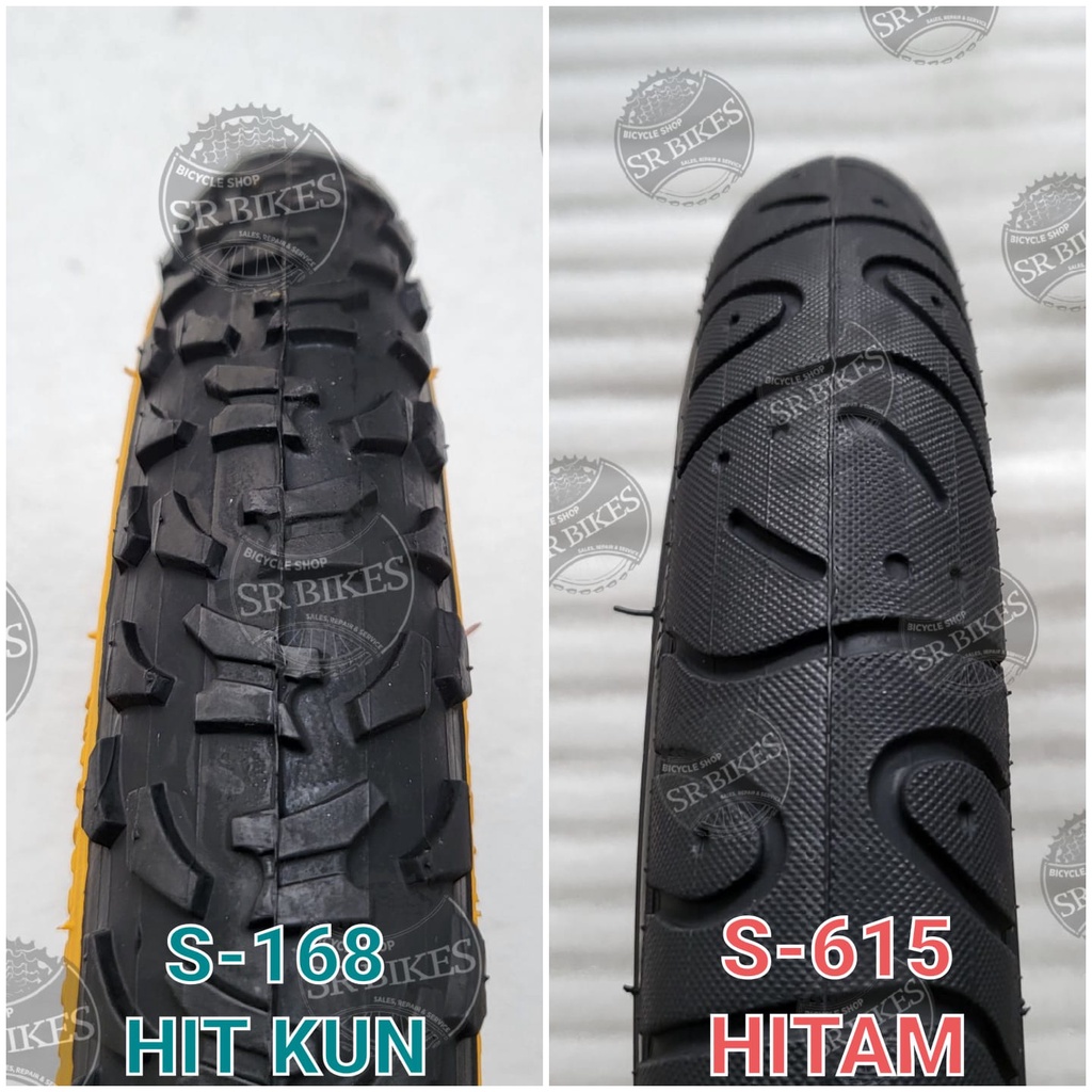 Ban Luar 16 x 2.125 = 57-305 Sepeda Lipat BMX. SWALLOW DELI TIRE