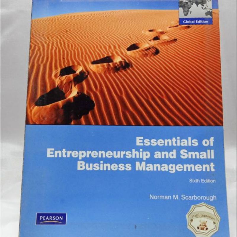 

essentials of entrepreneurship and small business management sixth edition norman