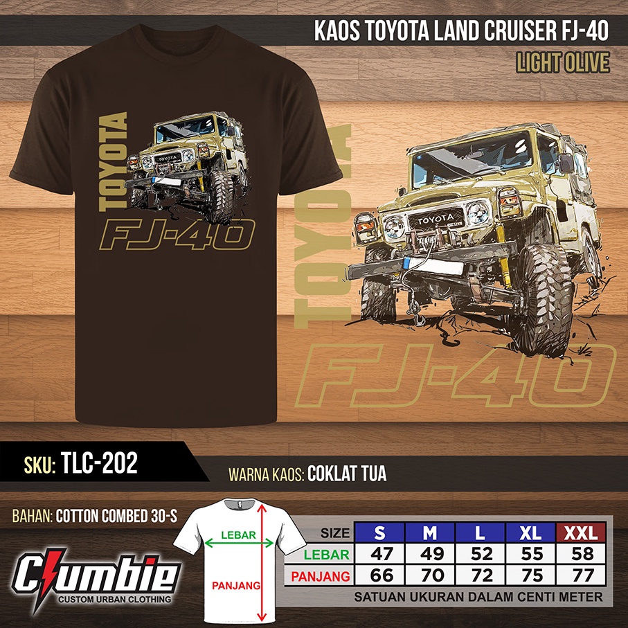 Kaos TOYOTA LAND CRUISER FJ-40 (KREM)