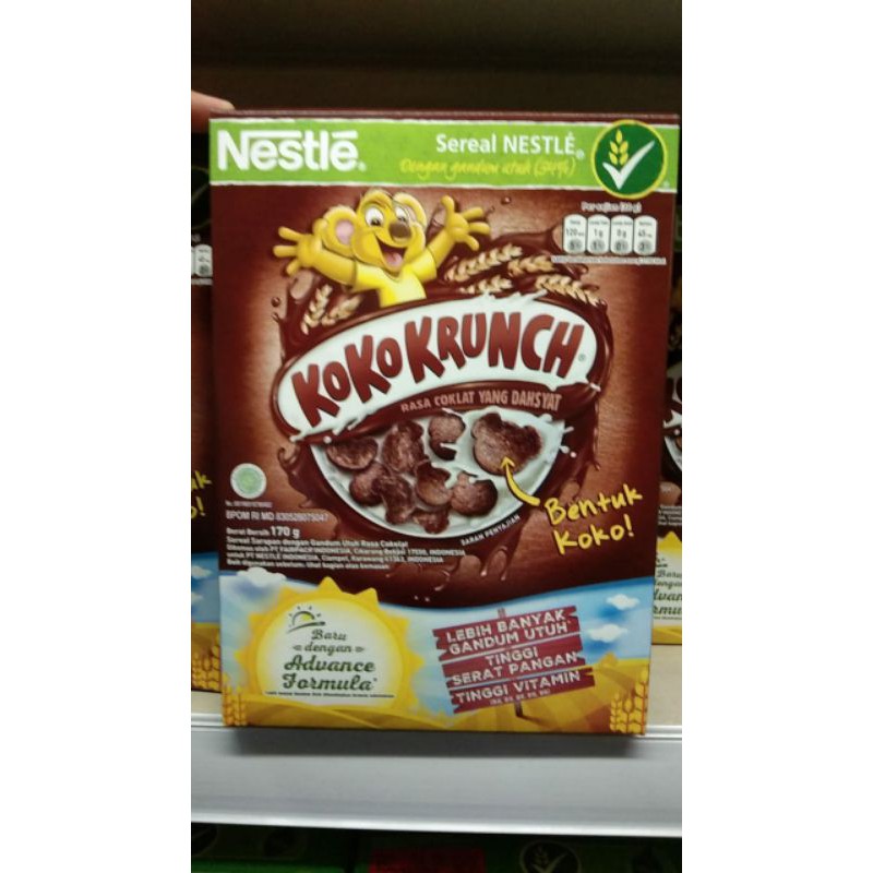 

Nestle Koko Krunch 170gram Bentuk Koko