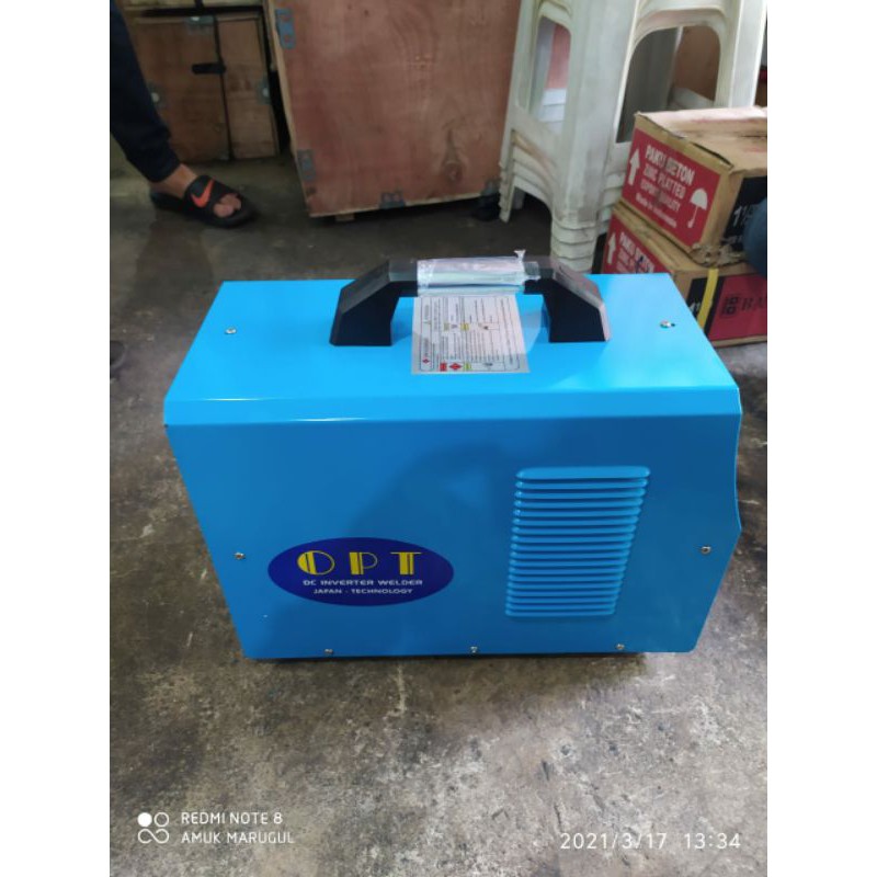Mesin LAS Travo IGBT Inverter MMA-315 OPT 3 Phase