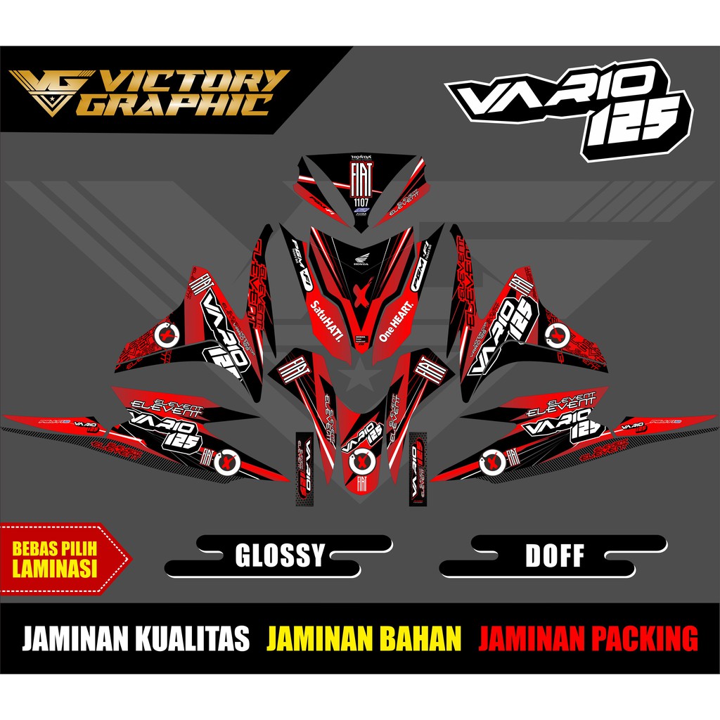 Jual Decal Vario Old Decal Vario Stiker Vario Old Stiker