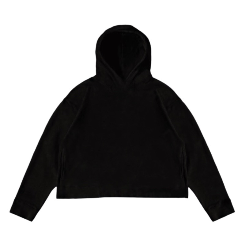 HOODIE CROP POLOS UNFINISHED | HERACLE