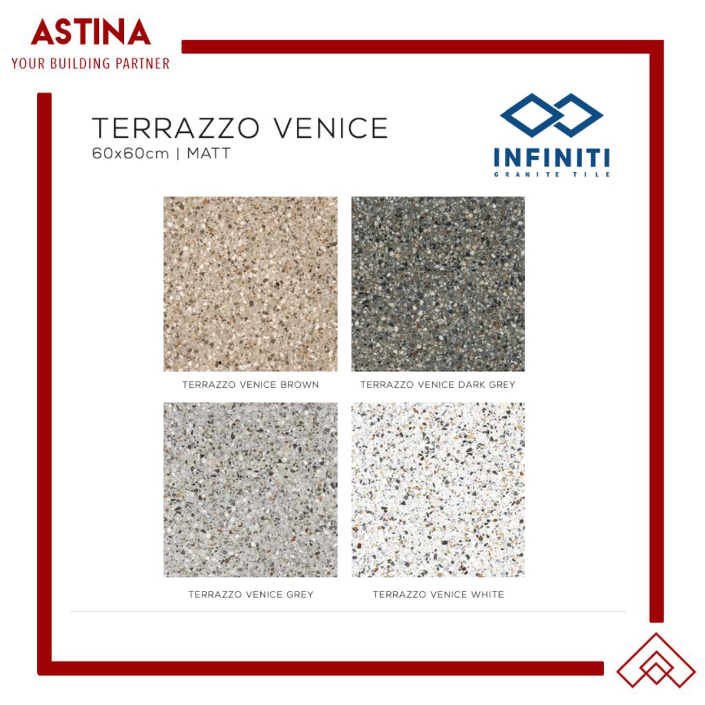 Infiniti Terrazzo Venice 60x60 / Granit Matt Halus